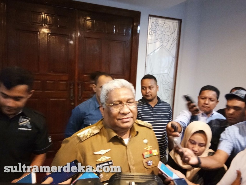 Gubernur Sulawesi Tenggara, Ali Mazi. (Foto: SultraMerdeka.Com)